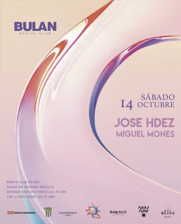 BULAN SOCIAL CLUB 14/10/2023